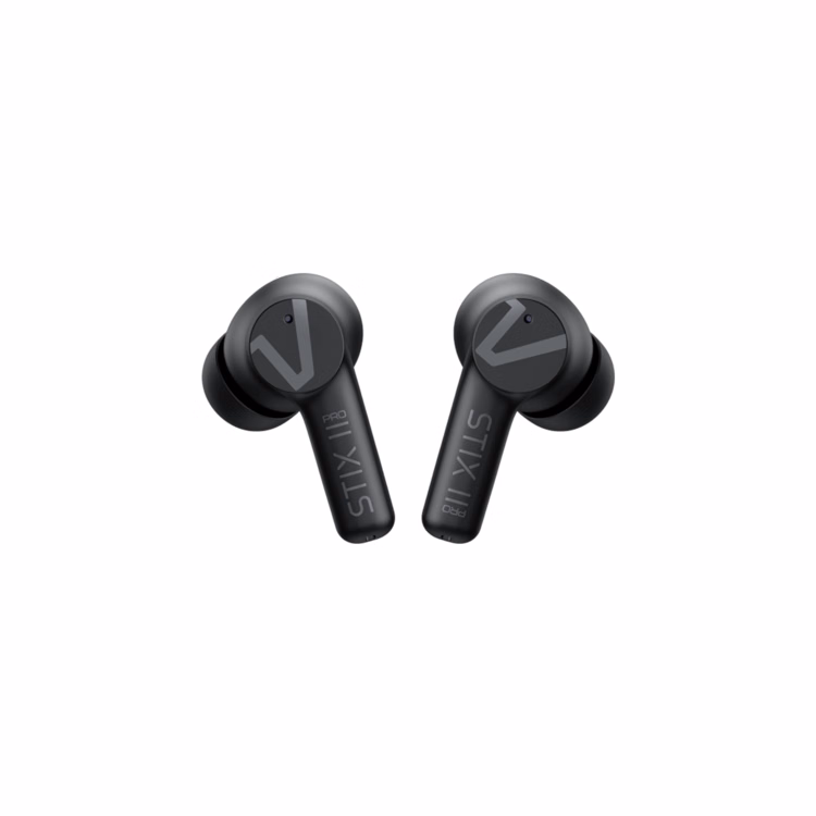 Veho STIX II Pro True Wireless Earphones - Carbon Black