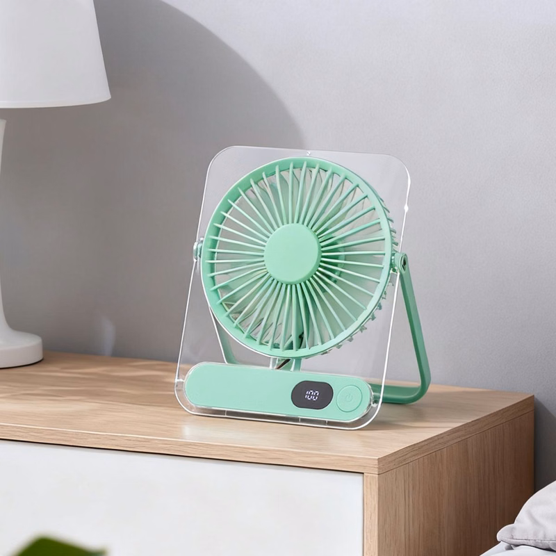 5 Speed Adjustable Rechargeable Desktop Fan