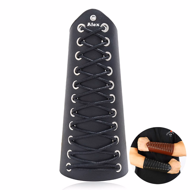 PU Leather Wrist Brace For Men