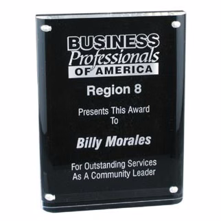 6" x 8" Magnetic Acrylic Award