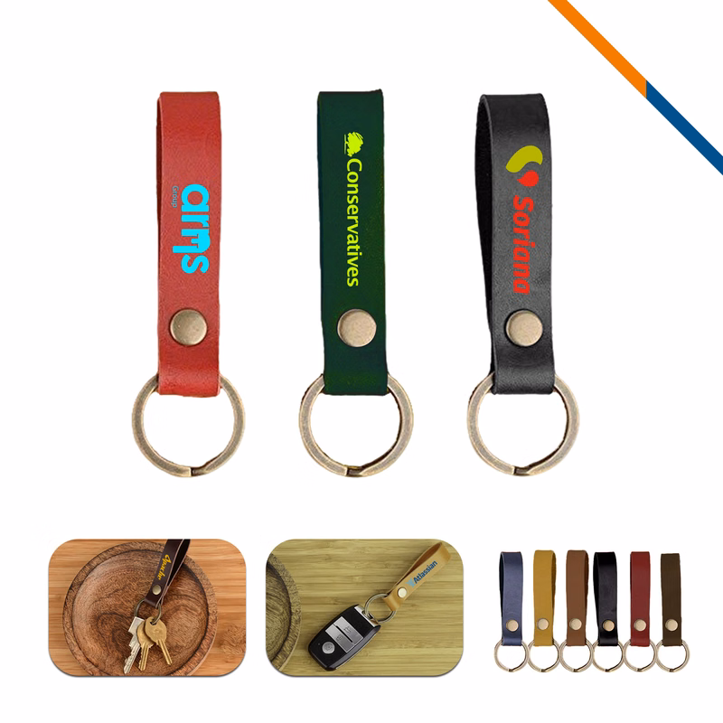 Henza PU Leather Keychain