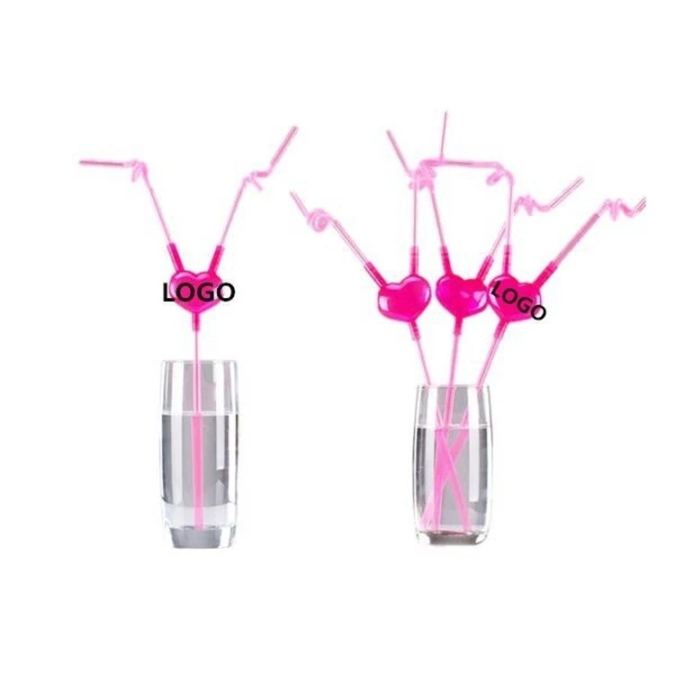 Double Plastic Straw 1
