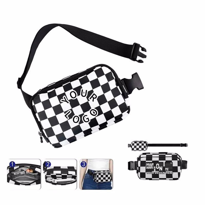 Oxford Belt Bag with Secure Compartments and Easy Access