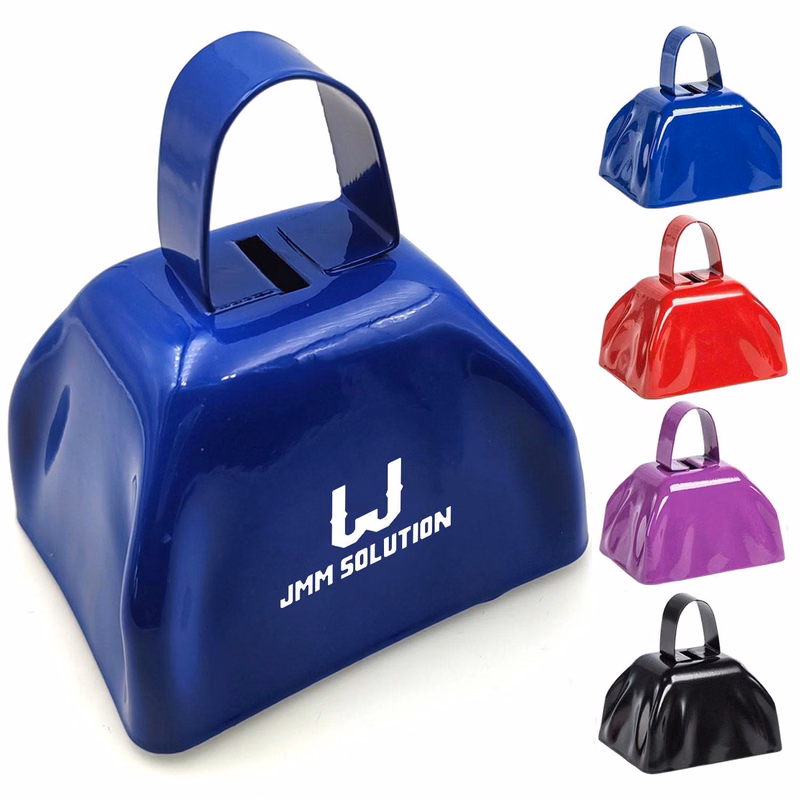 Compact Metal Cowbell with Handle