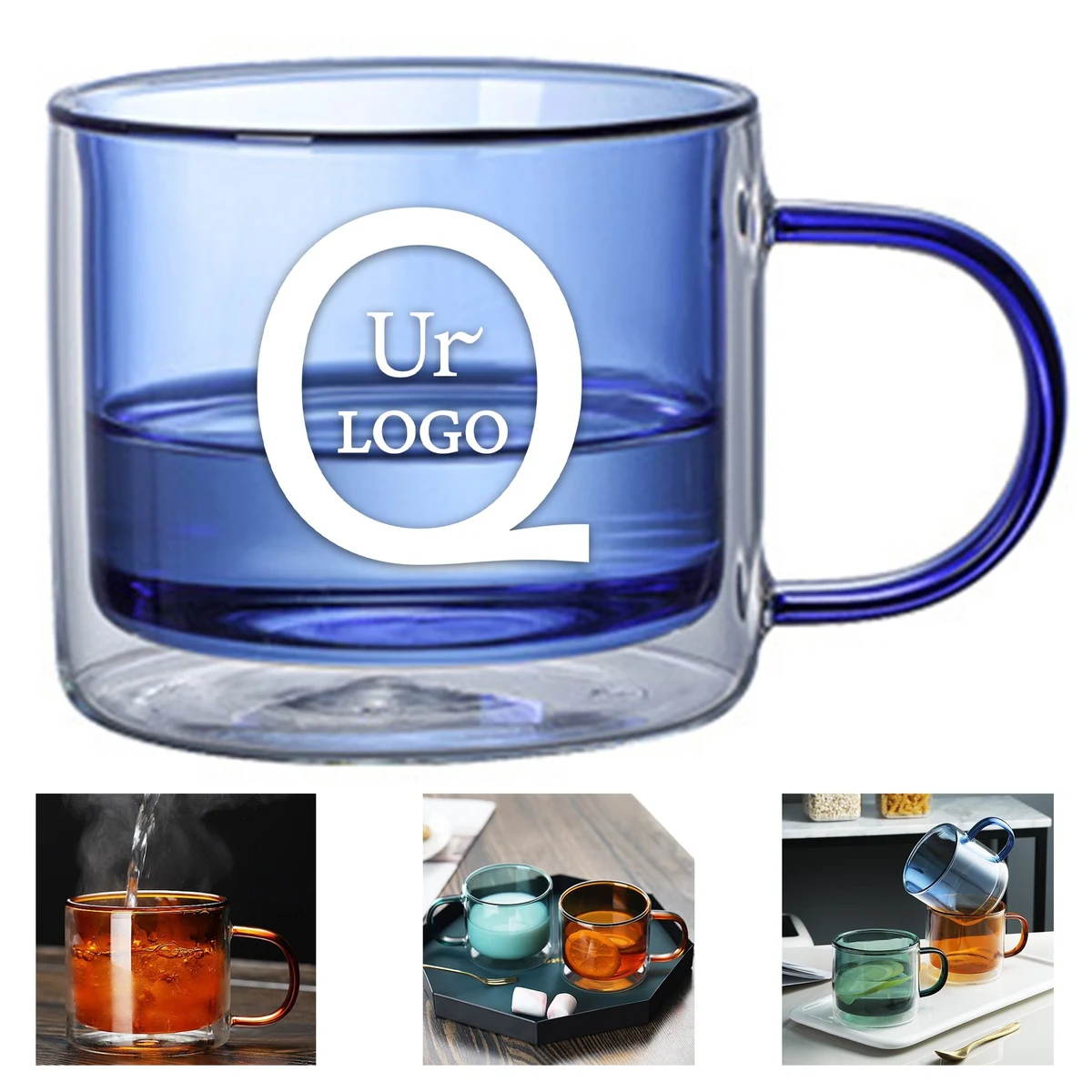 9.13Oz Double Colored Mug 1