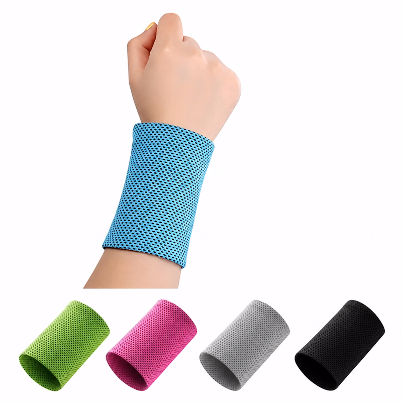 Chill Moisture-Wicking Wristbands