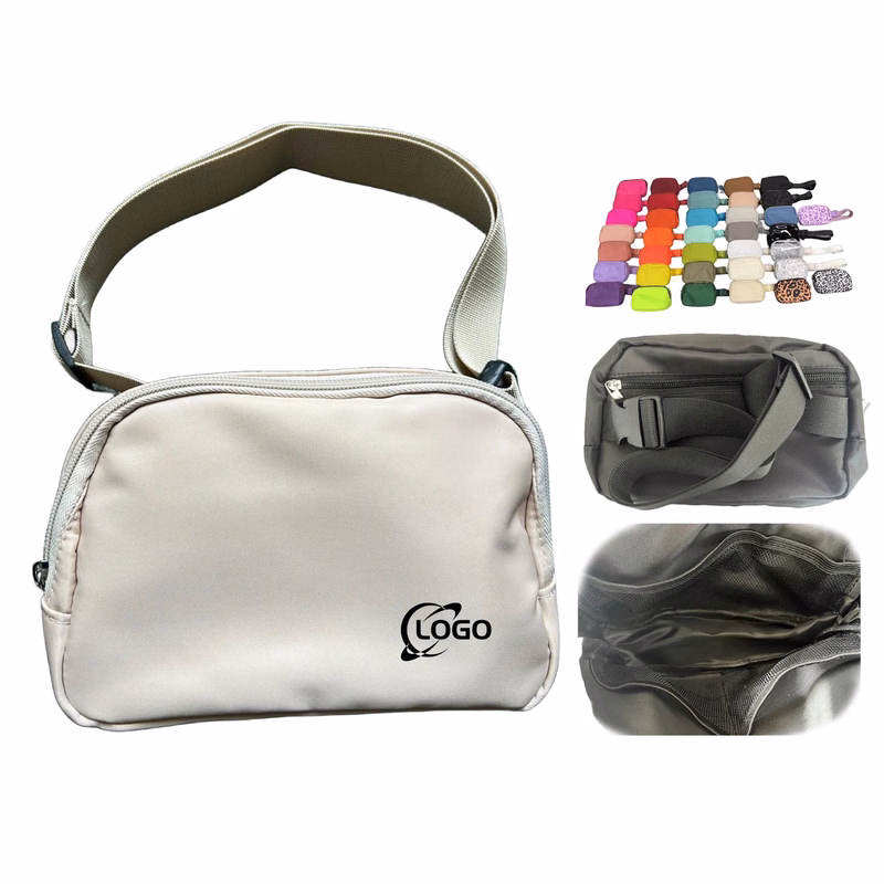 MOQ 50pcs Waterproof Cross-Body Belt Waist Pack Bum Bag