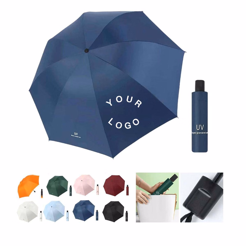 Durable 8 Rib Umbrella with Strong Fabric Canopy