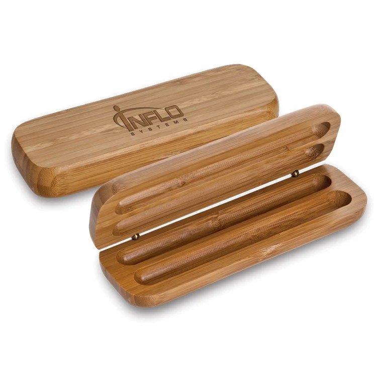 Stein Bamboo Double Pen Box 1