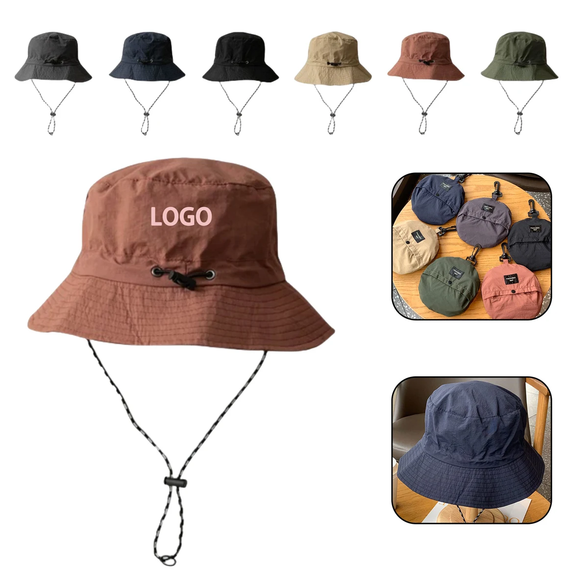 Foldable Polyester Fisherman's Hat 1