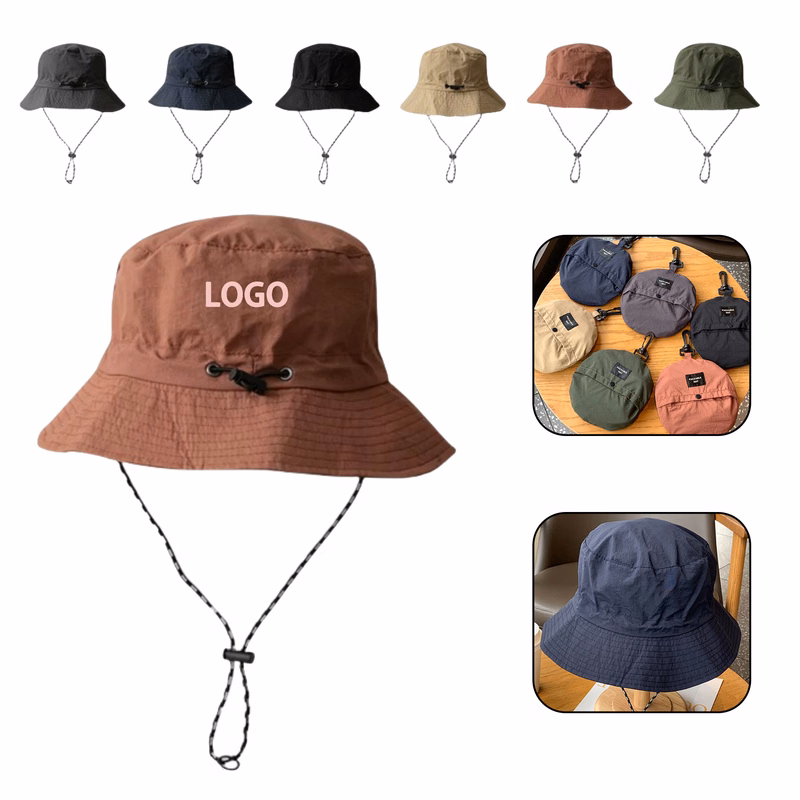 Foldable Polyester Fisherman's Hat