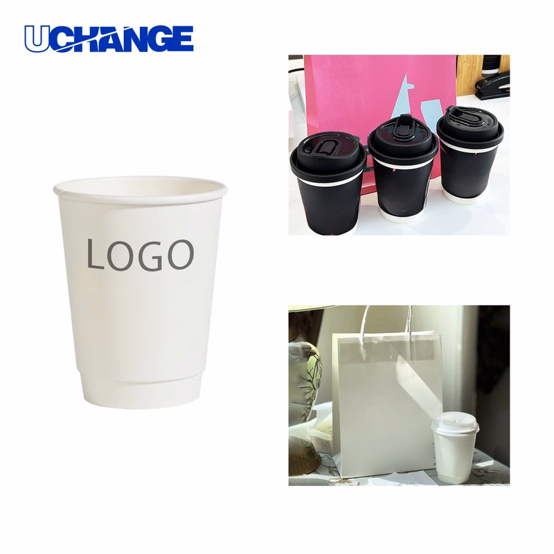 Insulated Disposable Coffee Cup Container (16oz)