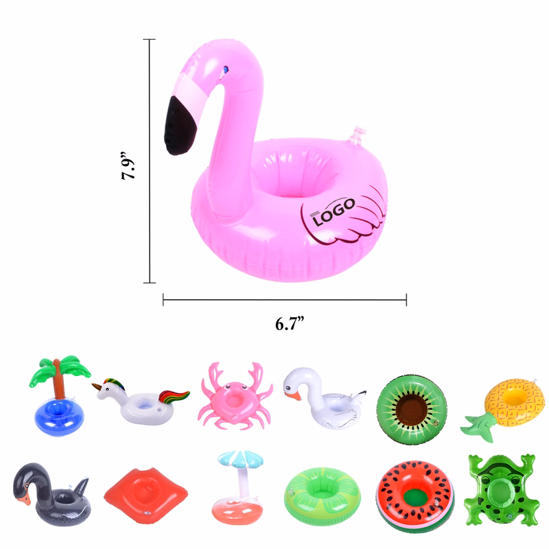 Inflatable Pool Float With Cup Holder