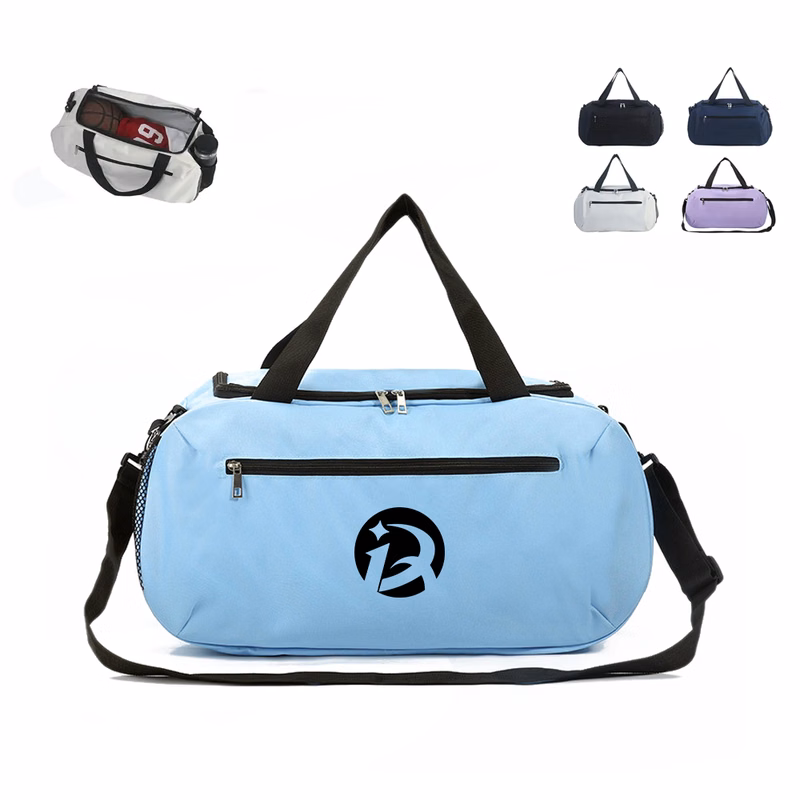 Large Sports Duffel Bag with Shoulder Strap and Pocket