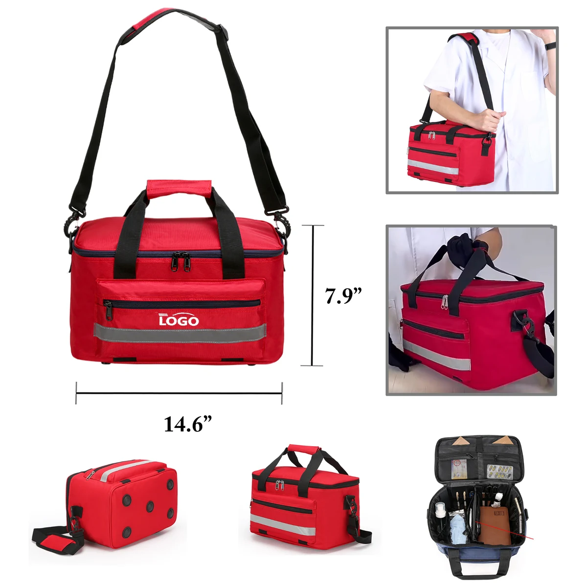 MOQ5 Compact First Aid Kit for Home and Travel Use 1