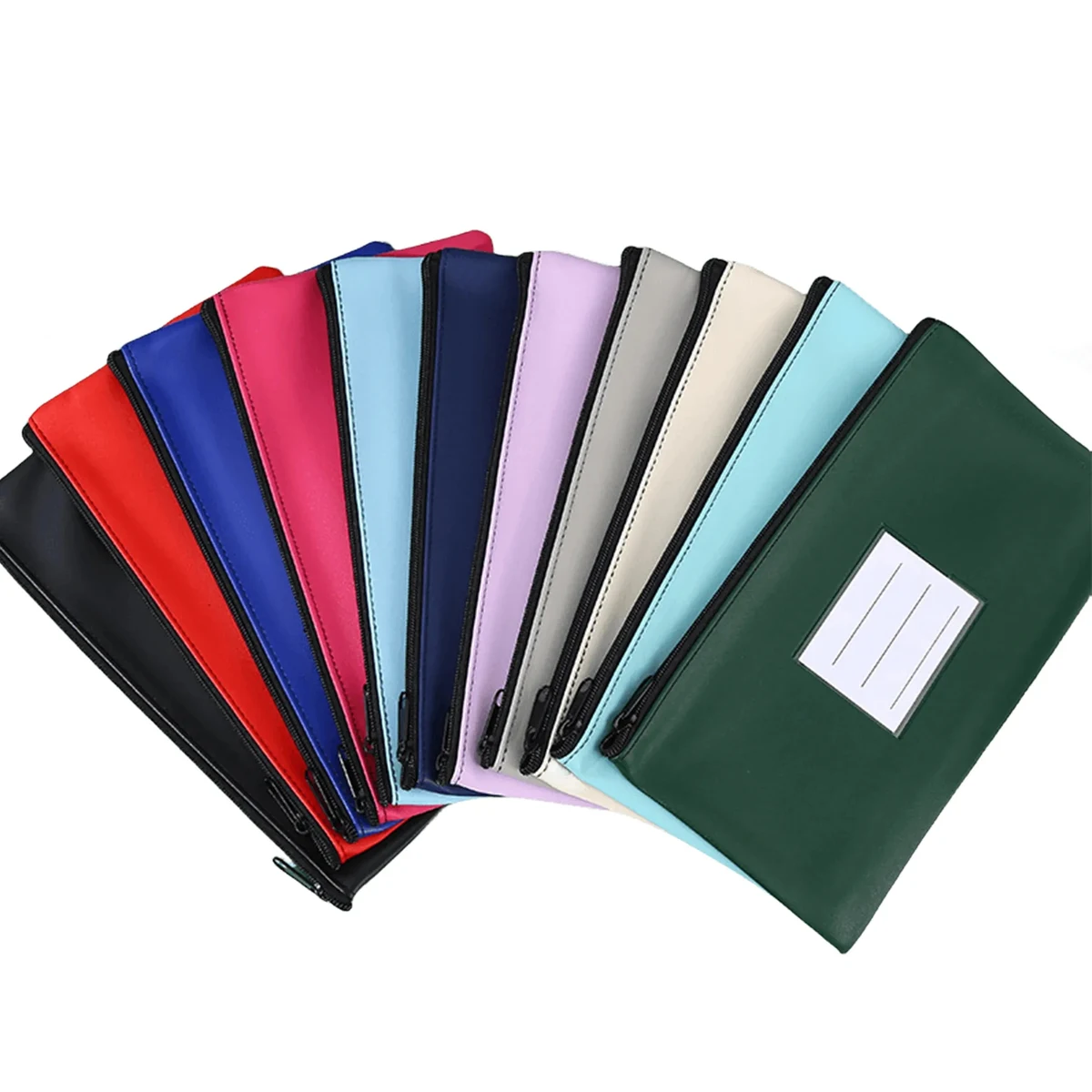 Bank Deposit Money Bags with Zipper 1