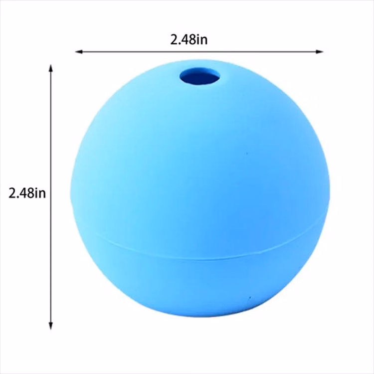 Single -Hole Silicone Ice Mold