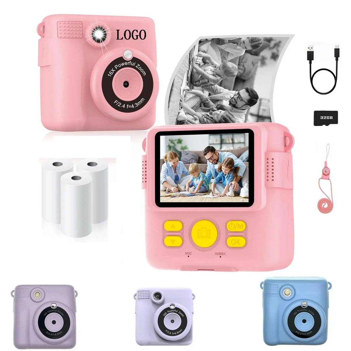kids Instant Print Camera 1