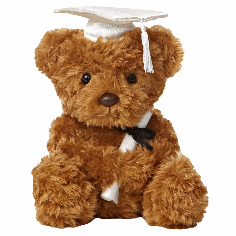 8.5" Graduation Bear