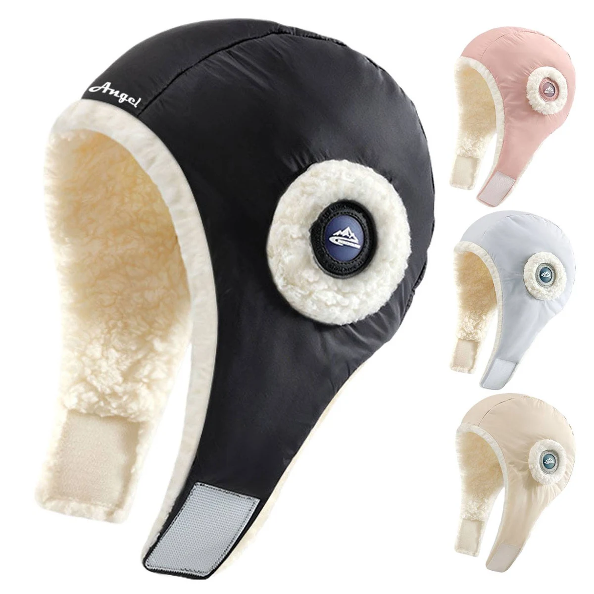 Winter Windproof Down Puffer Hat 1