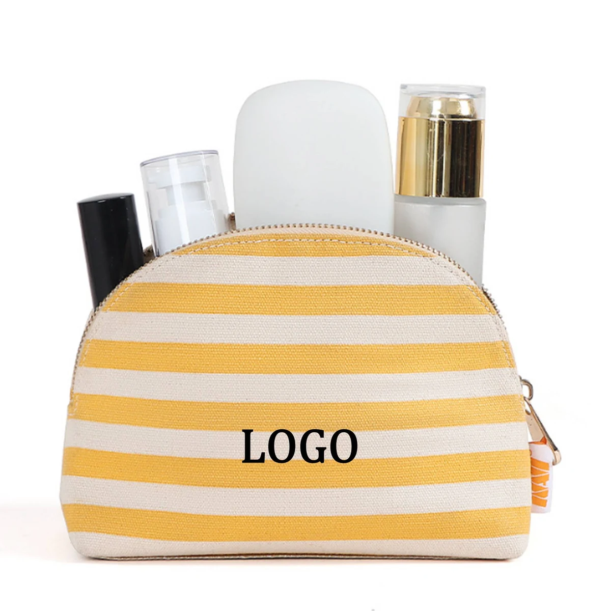 Custom Canvas Cosmetic Bag 1