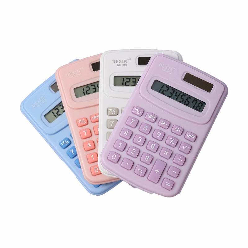 Dopamine 3.9"L X 2.5"W Color Mini Calculator