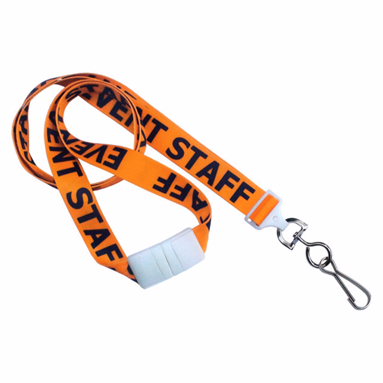 5/8" Event Staff Pre-Printed Lanyard
