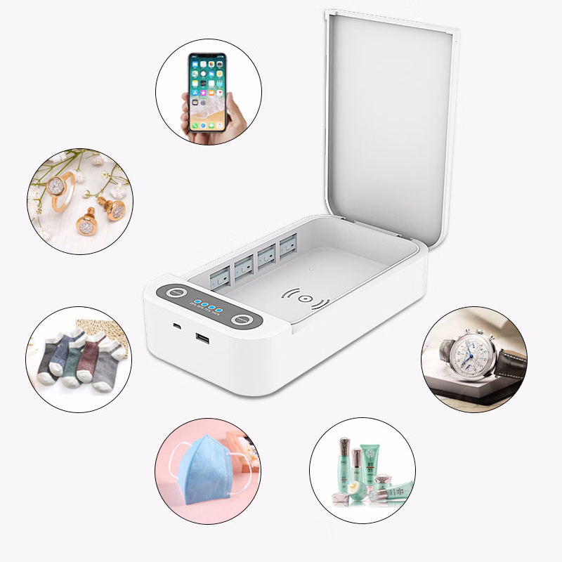 UVC LED Light Mobile Cell Phone Uv Sterilizer Box