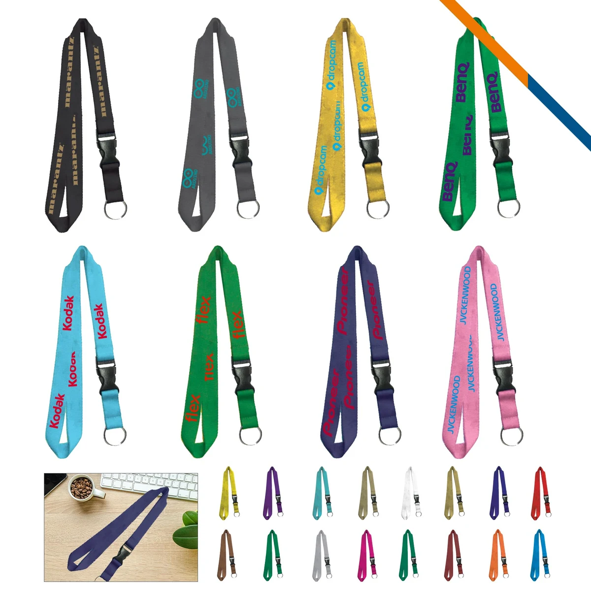 Cala Polyester Lanyard 1