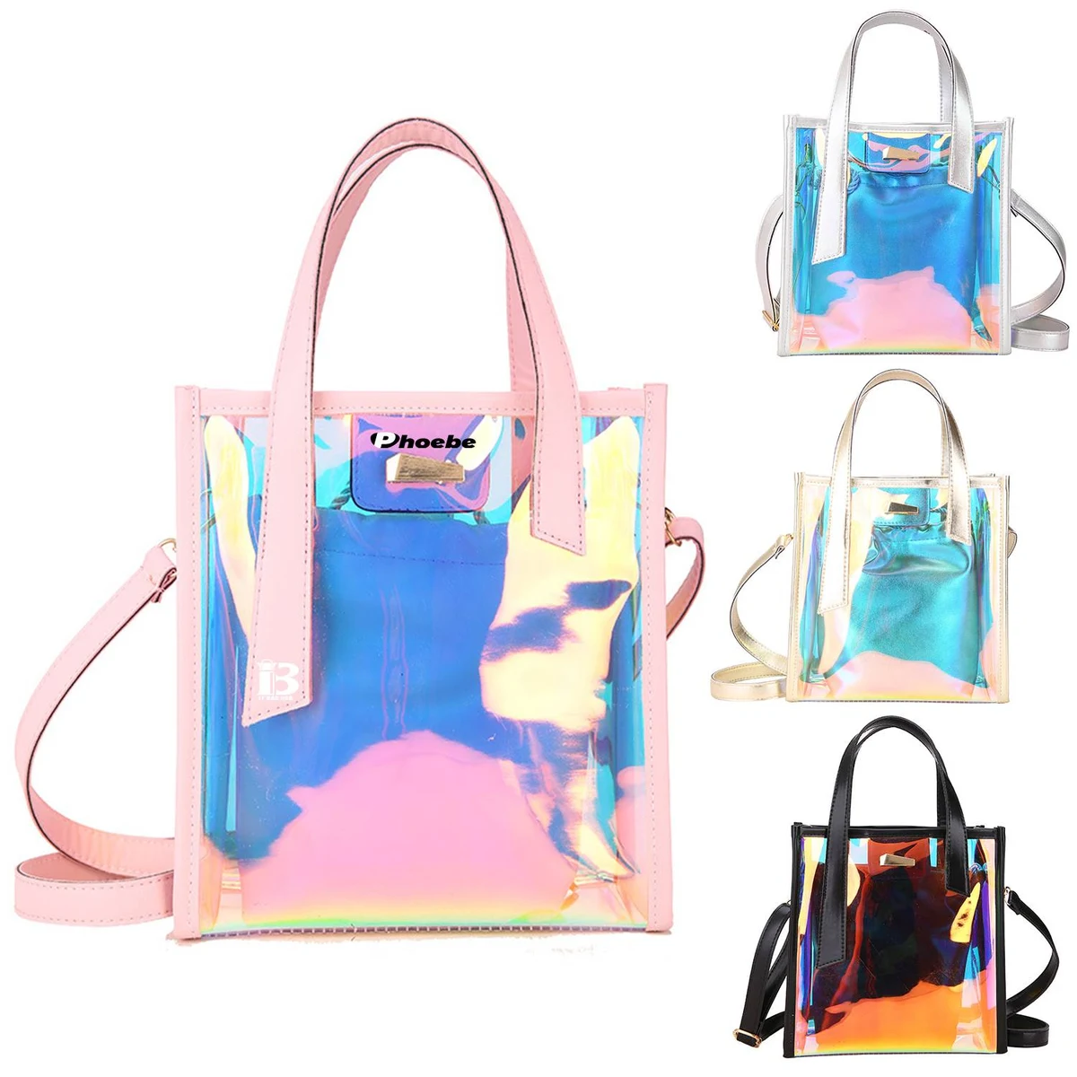 Holographic Rainbow Iridescent Handbag 1