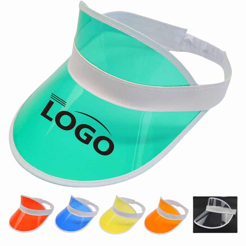 PVC Transparent Sun Visor MOQ20
