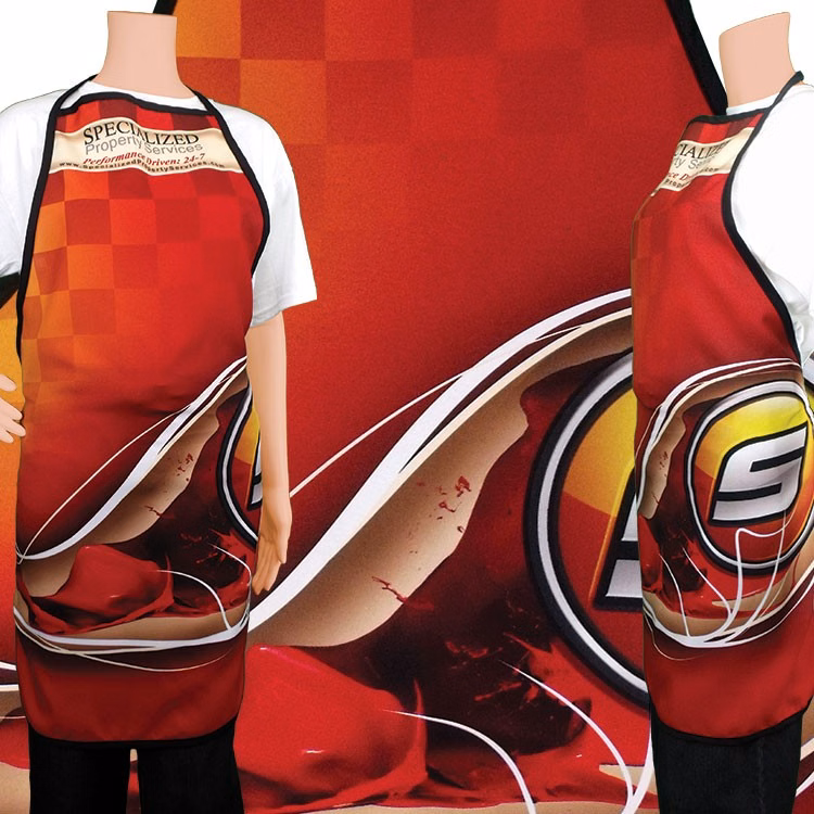 100% Polyester Dye-Sublimated Apron