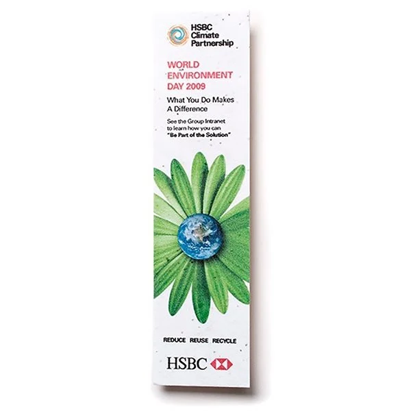 Seed Paper Bookmark 1