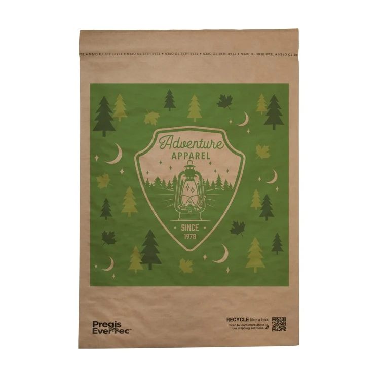 Full Color Cushioned Natural Paper Mailer (14" x 18") 1