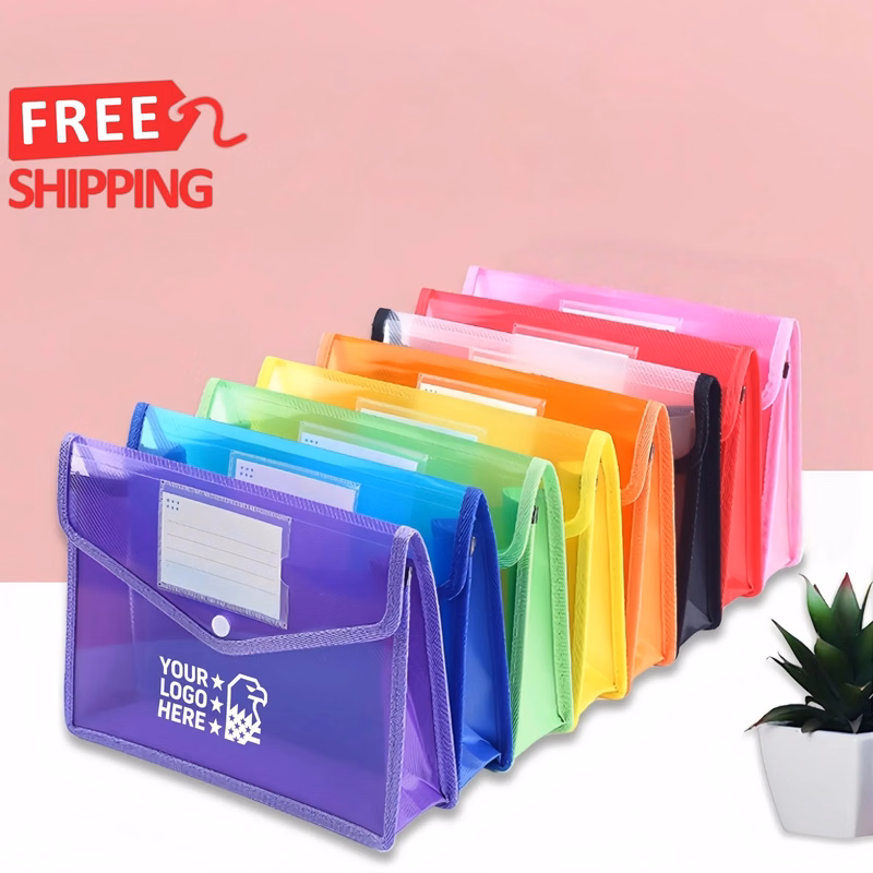 Clear Expanding Plastic File Folder
