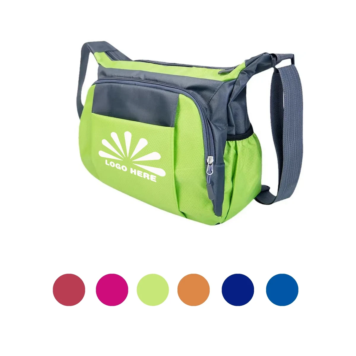 Travel Bag Large Capacity Messenger Customizable Logo 1
