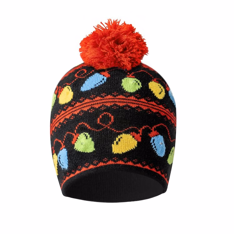 Christmas Light Up Pom Hats - 3 Styles