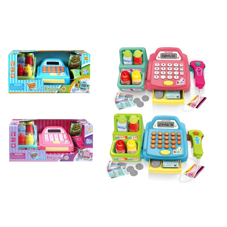 Cash Register Play Sets - Sound & Lights Batteries Not Included 1