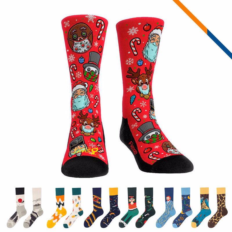 Donsage Printed Socks