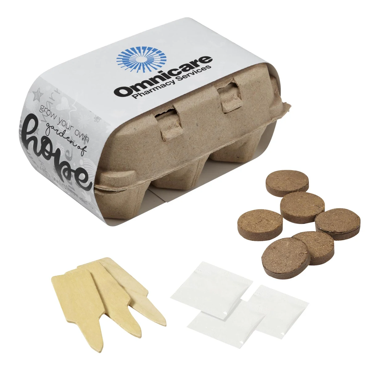 Gray Grow Your Own Garden of Hope Planter Kit 1