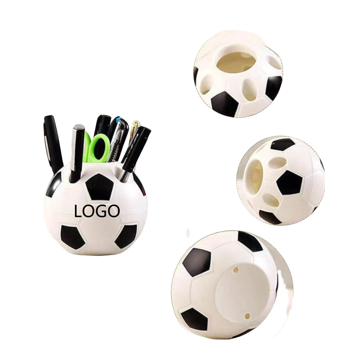 Creative Football-Shaped Pen Holder 1