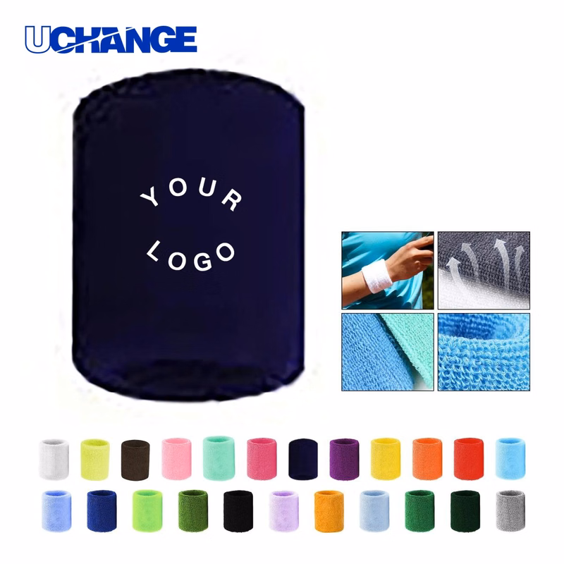 Cotton Athletic Wristband Band for Running and Training