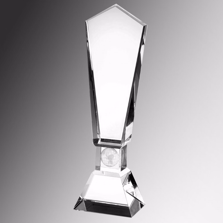 Large Global Honor Crystal Award