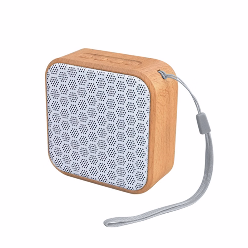 A70 Wood Grain Wireless Speaker