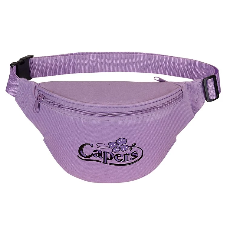 New Neon Color Two Zippered Fanny Pack 1