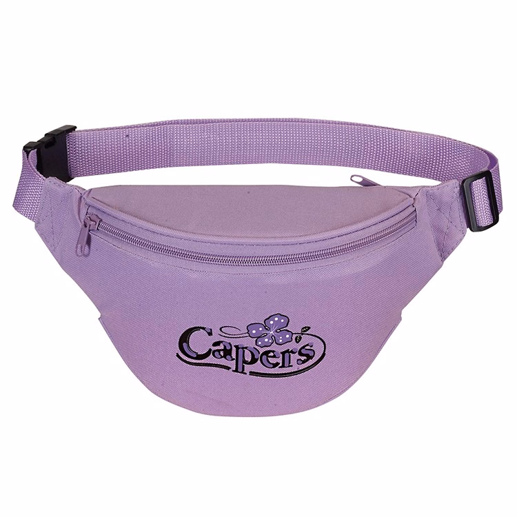 New Neon Color Two Zippered Fanny Pack