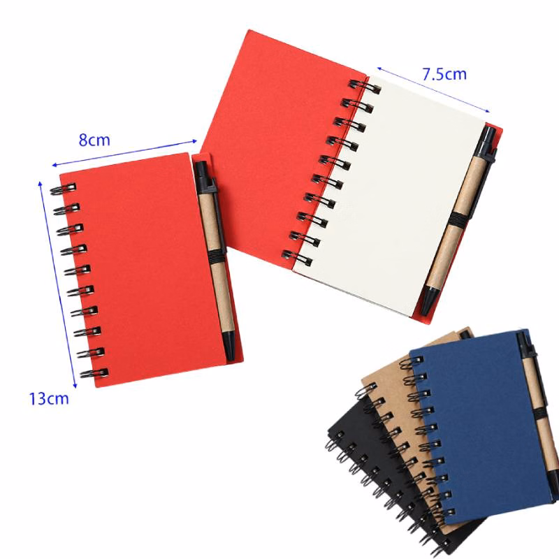 Spiral Notebook W/ Pens