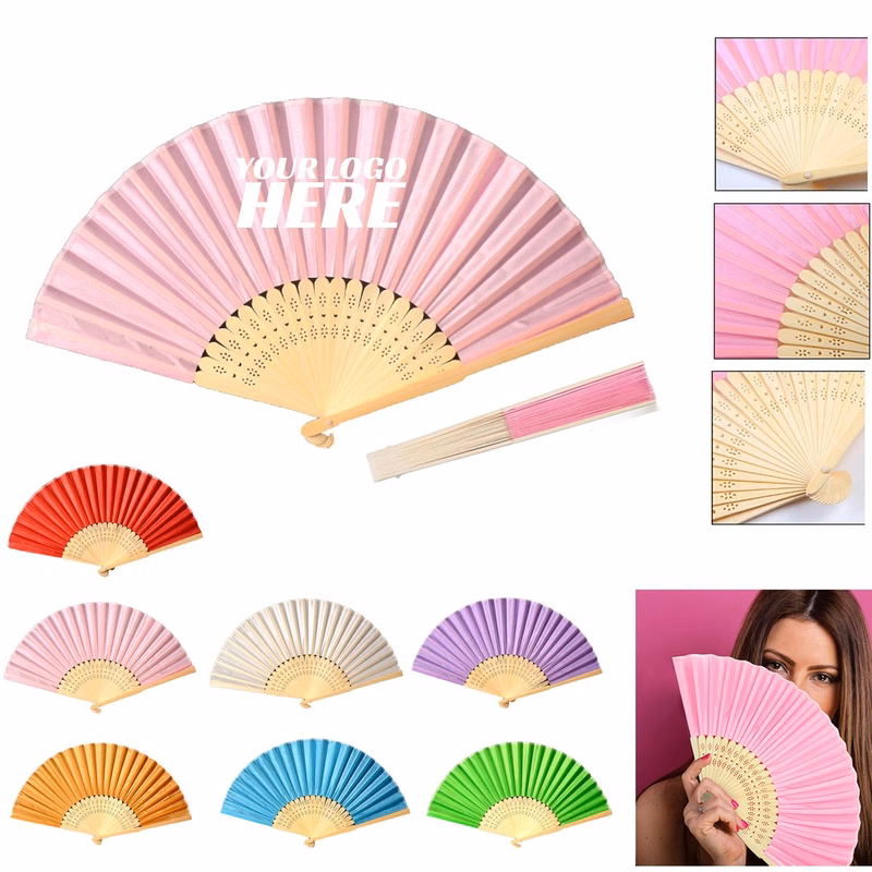  Bamboo Folding Fan