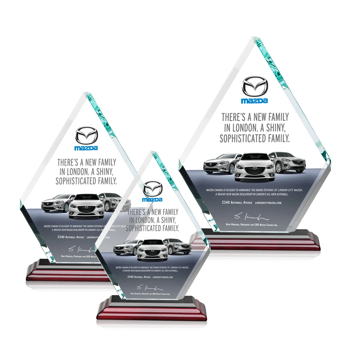 Canton VividPrint™ Award - Rosewood 1