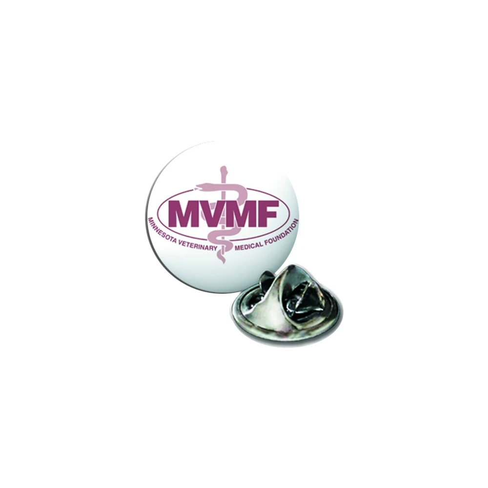 Lapel Pin / Pins with 1" Round Imprint 1